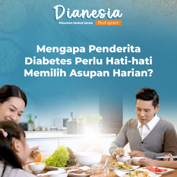 Mengapa Penderita Diabetes Perlu Hati-hati Memilih Asupan Harian?